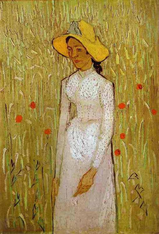 Vincent Van Gogh Girl in White Norge oil painting art